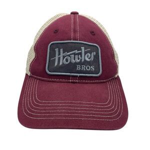 Howler Bros Trucker Hat in Maroon/Mesh O/S